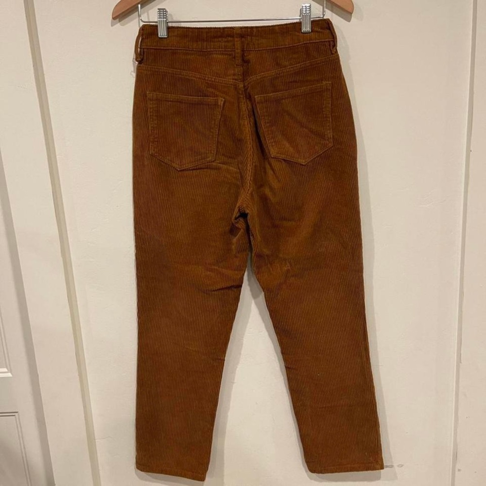 PacSun Brown Corduroy Jeans 90s Skater Baggy Straight Leg‎ Earthcore Grunge Y2K - Picture 8 of 8